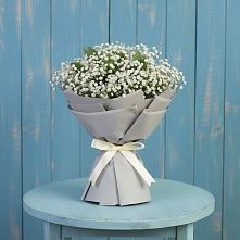 Букет Белые гипсофилы в Толбазы Букет цветов из:  Гипсофила в Толбазы
