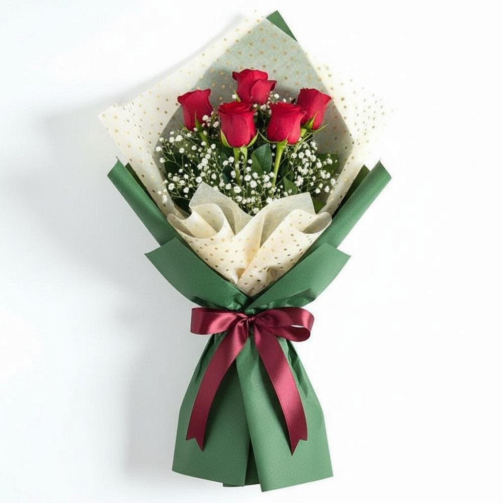 Букет рубиновое очарование в Толбазы Букет цветов из: Розы в Толбазы