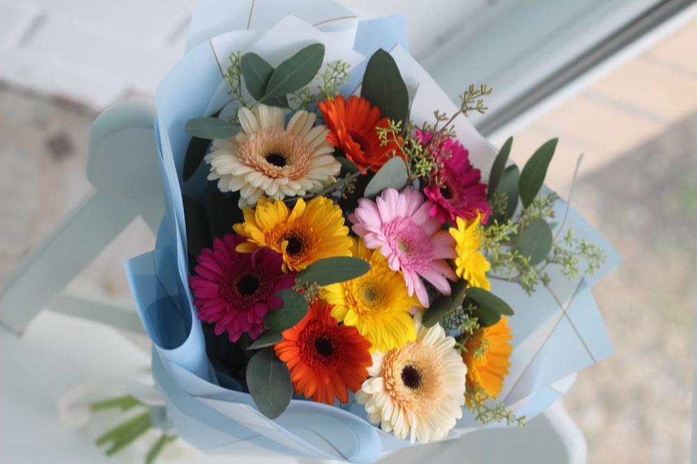 Букет цветов из: Герберы в Толбазы