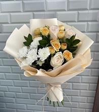 Букет цветов из:  Розы и Хризантемы в Толбазы
