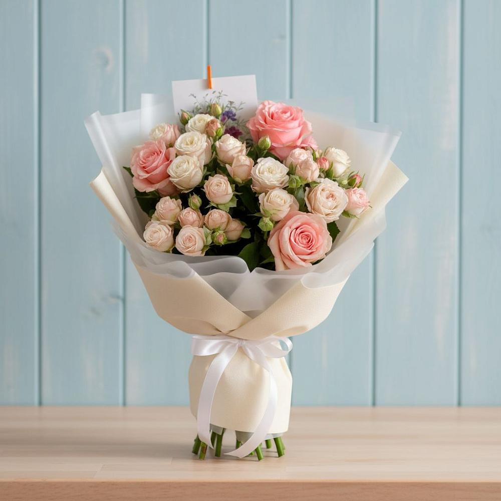 Букет цветов из: Розы в Толбазы