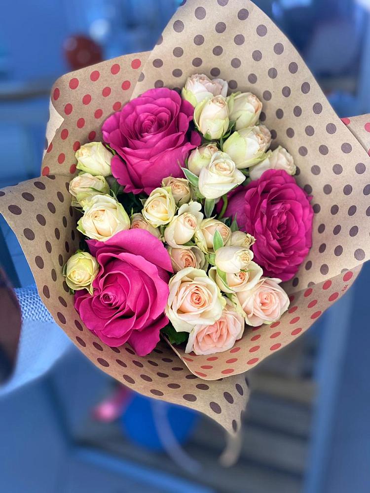 Букет ласковый взгляд в Толбазы Букет цветов из: Розы в Толбазы