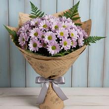 Букет соблазн в Толбазы Букет цветов из:  Хризантемы в Толбазы
