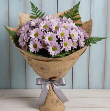 Букет цветов из:  Хризантемы в Толбазы