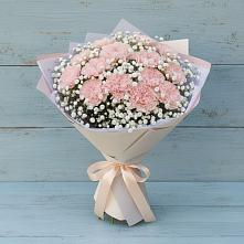 Букет Нежность рассвета в Толбазы Букет цветов из:  Гвоздики в Толбазы