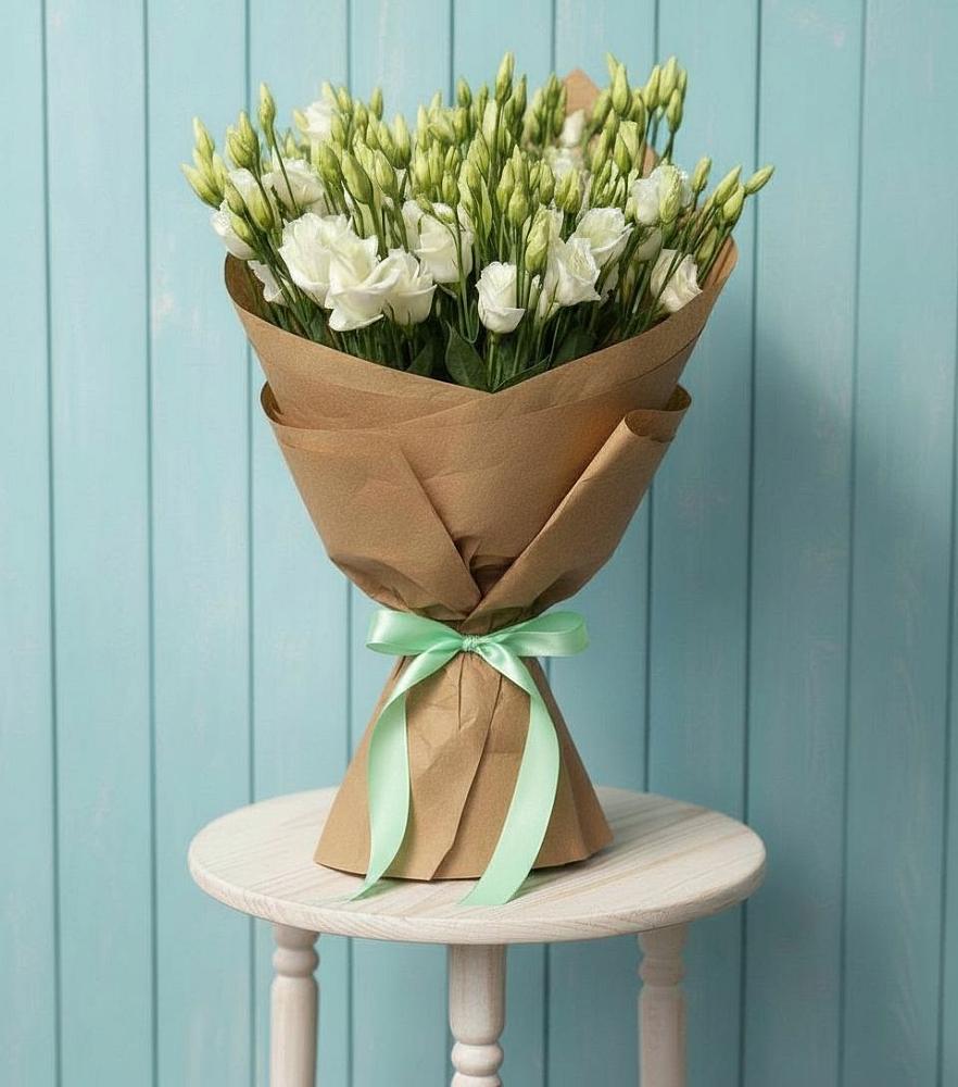 Букет Утренняя Свежесть в Толбазы Букет цветов из: Лизиантусы в Толбазы