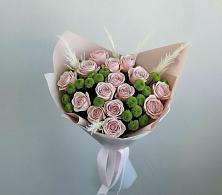 Букет доброе утро в Толбазы Букет цветов из:  Розы и Хризантемы в Толбазы