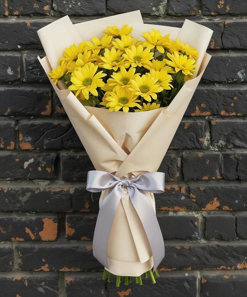 Букет цветов из: Хризантемы в Толбазы