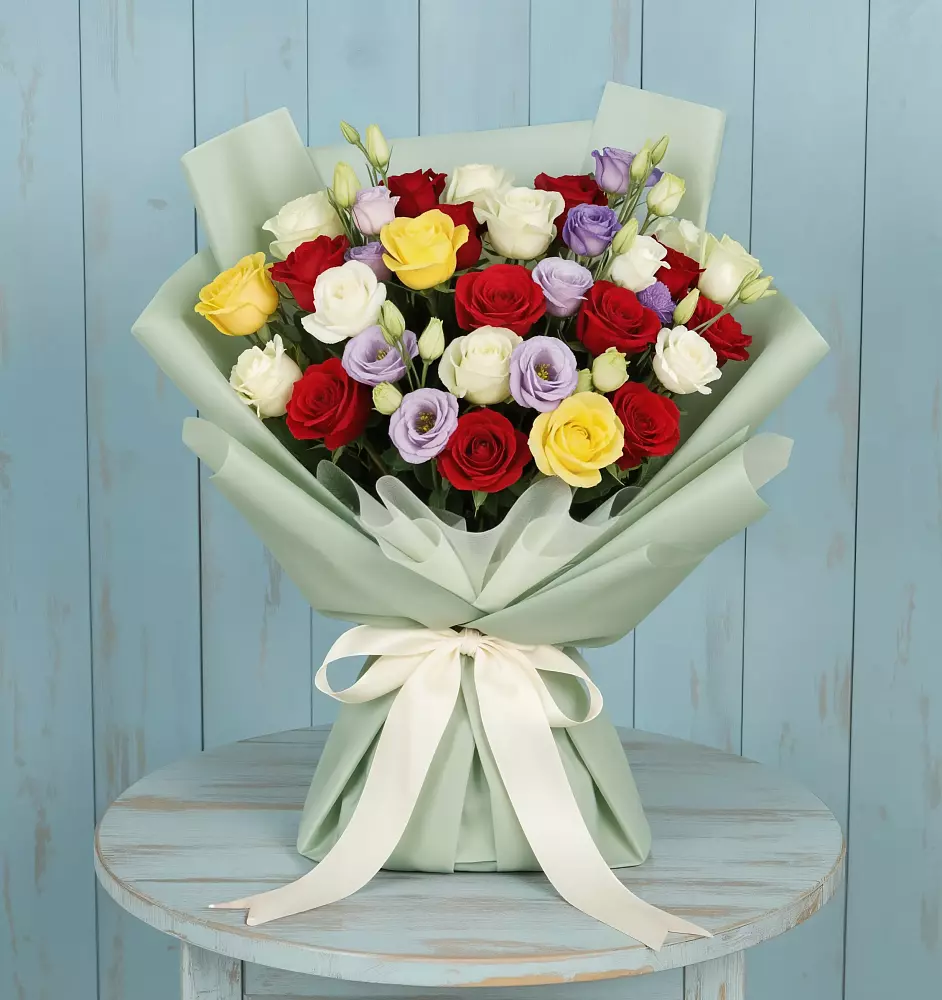 Букет цветов из: Розы в Толбазы