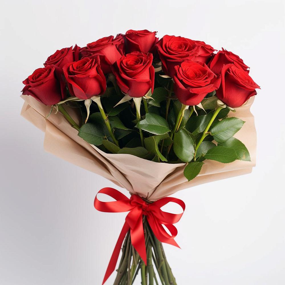 Букет 11 Красных роз Эдлесс Лав в Толбазы