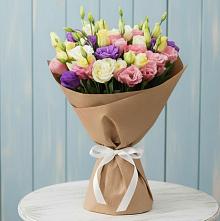 Букет цветов из:  Лизиантусы в Толбазы