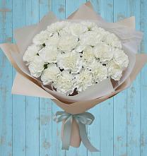 Букет Хрустальное утро в Толбазы Букет цветов из:  Гвоздики в Толбазы