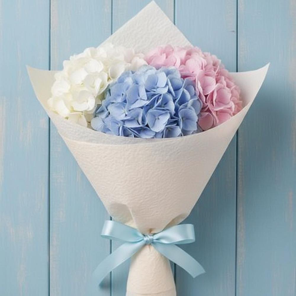 Букет Нежная гортензия в Толбазы Букет цветов из: Гортензия в Толбазы