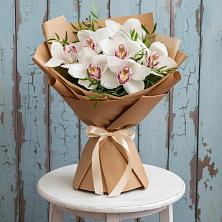 Букет цветов из:  Орхидеи и Розы в Толбазы