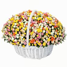 Премиум корзина Кустовых Роз в Толбазы Премиум букет из: Розы в Толбазы